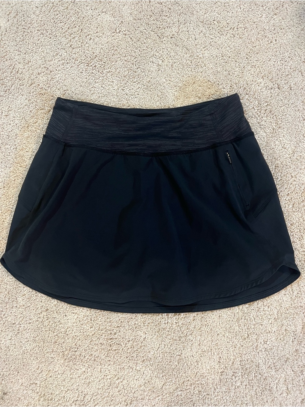 Outdoor Voices Black Athletic Skirt with Wide Waistband